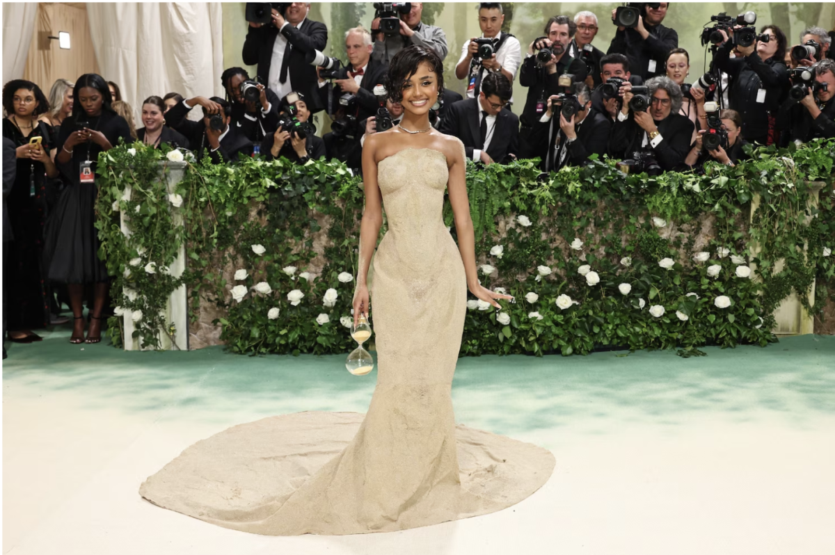 American singer and songwriter, Tyla at the Met Gala.